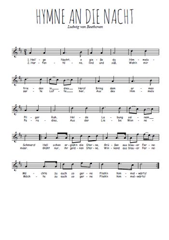 Hymne an die Nacht